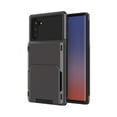 thumbnail image 1 of For Samsung Galaxy Note 10 Plus Case, Mantto Wallet Cover 5 Credit Card Slots Holder Flip Hidden Rugged Dual Layer PC & TPU 2 in 1 Protection Hybrid Tough Back Armor Phone Skin, Gray, 1 of 1