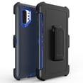 thumbnail image 1 of Samsung Galaxy Note 10 Plus Heavy Duty Armor Case Cover Black Hybrid Clip, 1 of 2