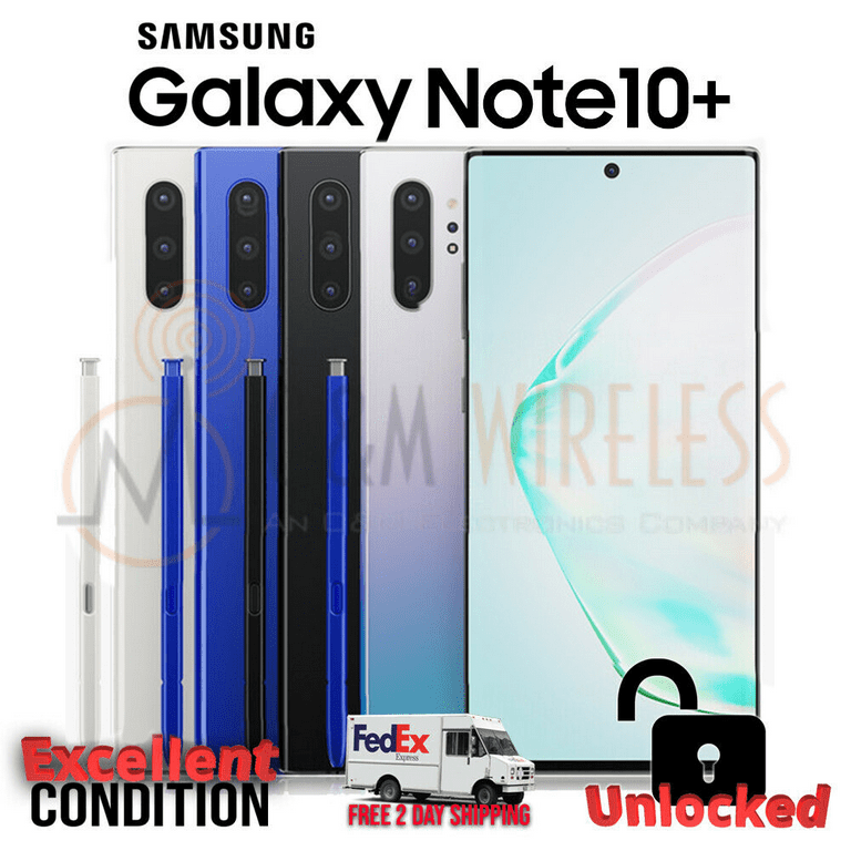 Samsung Galaxy Note 10 Plus SM-N975U1 512GB Blue (US Model