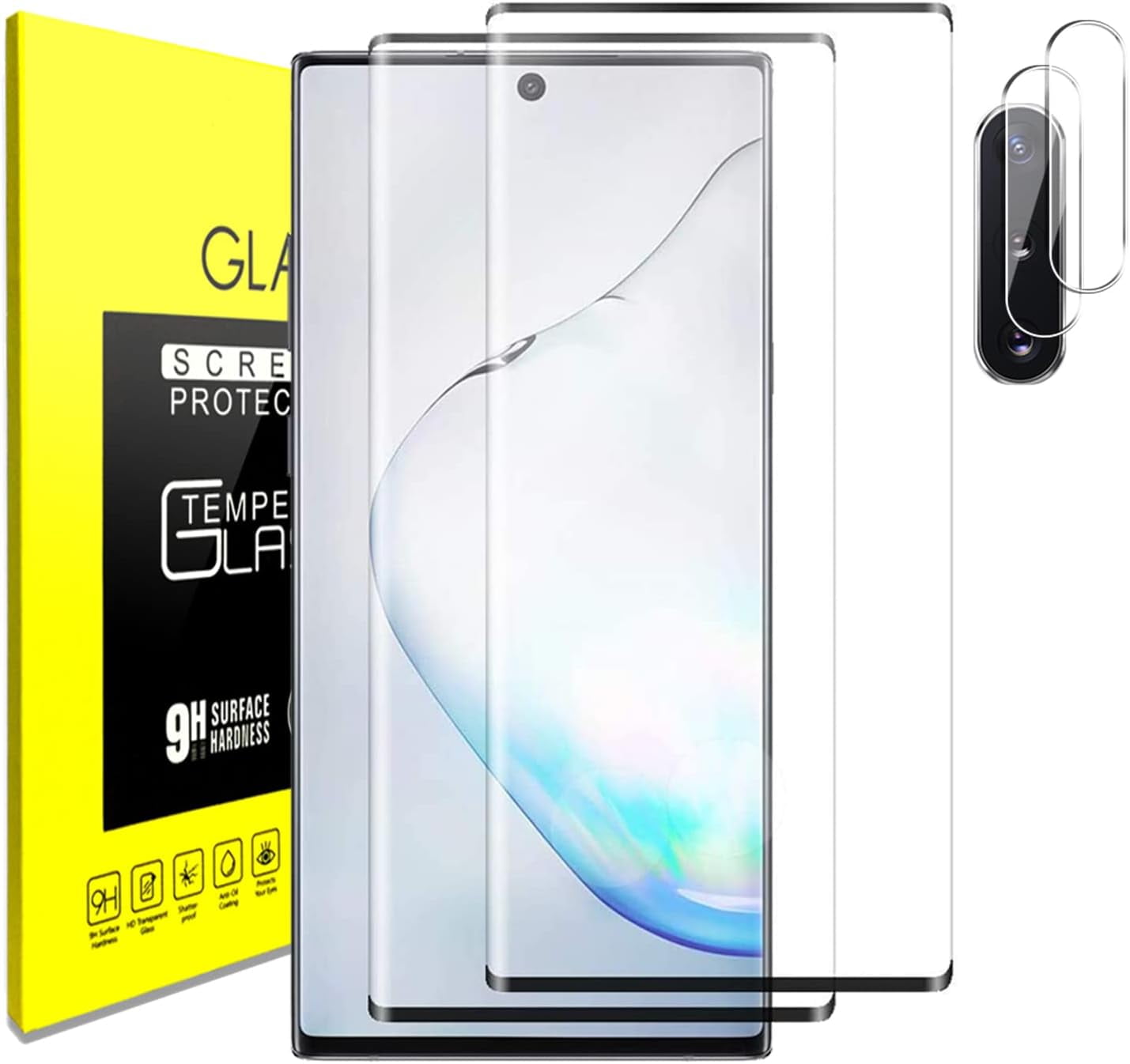 galaxy note 10 glass screen protector