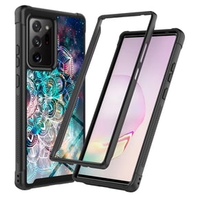 Samsung Galaxy Note 20 5G Case (6.7"), Rosebono Hybrid IMD Design Graphic Anti-Scratch Fashion Cute Colorful Silicone Skin Cover Armor Case for Samsung Galaxy Note 20 5G (Galaxy Mandala)