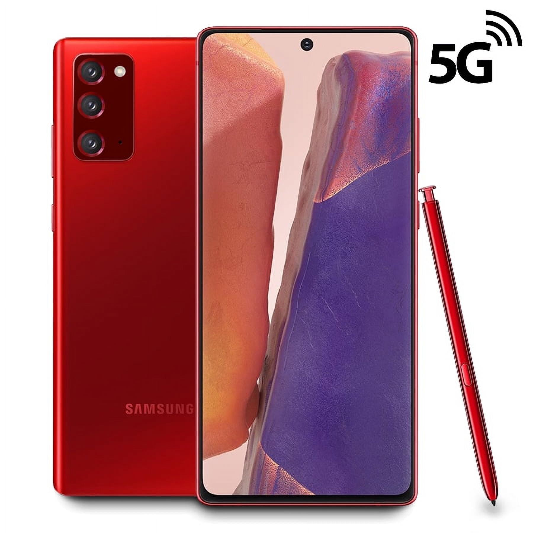 Pre-Owned Samsung Galaxy Note 20 5G N981U 128GB Red Smartphone for