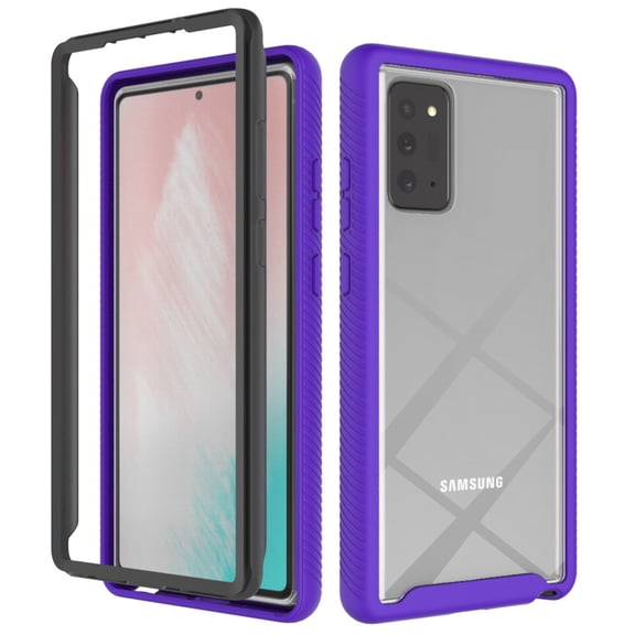 Samsung Galaxy Note 20 Phone Case Strong Protective Dual Layer DFT Shock Resistant Multi-Function for Samsung Galaxy Note 20 Phone Case Purple