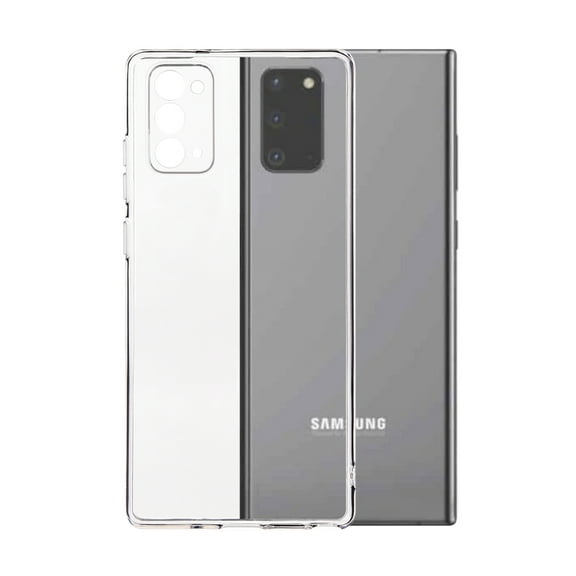 Samsung Galaxy Note 20 Phone Clear Case Hybrid [HD Crystal Clear] Ultra Slim Soft Flexible Silicone Gel TPU Protective Armor Case Clear Transparent Back Cover for Samsung Galaxy NOTE 20 / 6.7inch