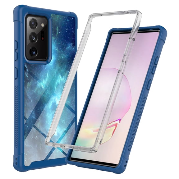 Samsung Galaxy Note 20 Ultra 5G Case (6.9"), Rosebono Hybrid IMD Design Graphic Anti-Scratch Fashion Cute Colorful Silicone Skin Cover Armor Case for Samsung Galaxy Note 20 Ultra 5G (Galaxy Stardust)