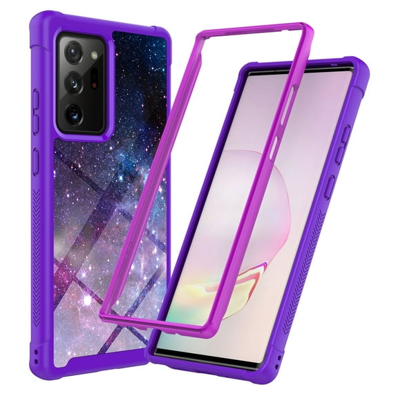 Samsung Galaxy Note 20 Ultra 5G Case (6.9"), Rosebono Hybrid IMD Design Graphic Anti-Scratch Fashion Cute Colorful Silicone Skin Cover Armor Case for Samsung Galaxy Note 20 Ultra 5G (Stardust)