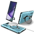 thumbnail image 1 of for Samsung Galaxy Note 20 Ultra Case with Stand, Magnetic Rugged Military Grade Shockproof Portective Case Compatible with MagSafe Wireless Charger&Magnetic Car Mount Holder, Lightblue, 1 of 10