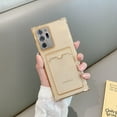 thumbnail image 1 of For Samsung Galaxy Note 20 Ultra Case,Wallet Phone Case Upgrade Slim Fit Card Slot Transparent Crystal Case Protective Soft TPU Shockproof Case with Card Holder for Samsung Galaxy Note 20 Ultra,Gold, 1 of 6