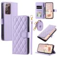 thumbnail image 1 of for Samsung Galaxy Note 20 Ultra Wallet Case, Premium PU Leather Magnetic Flip Folio Case with Wrist Strap Credit Card Holder for Women Men Crossbody Strap Case Cover for Galaxy Note 20 Ultra, Purple, 1 of 9