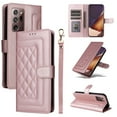 thumbnail image 1 of for Samsung Galaxy Note 20 Wallet Flip Case, Classic PU Leather Card Slots with Lanyard Magnetic Closure Kickstand Drop Protective Soft TPU Inner Case for Samsung Galaxy Note 20, Rosegold, 1 of 6