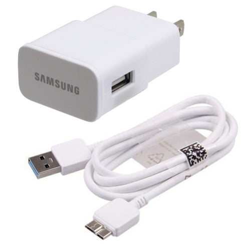 Samsung Galaxy Note 3 Compatible Rapid Home Wall AC Charger With USB 3.0 Adapter Data Cable Sync Wire OEM X9P