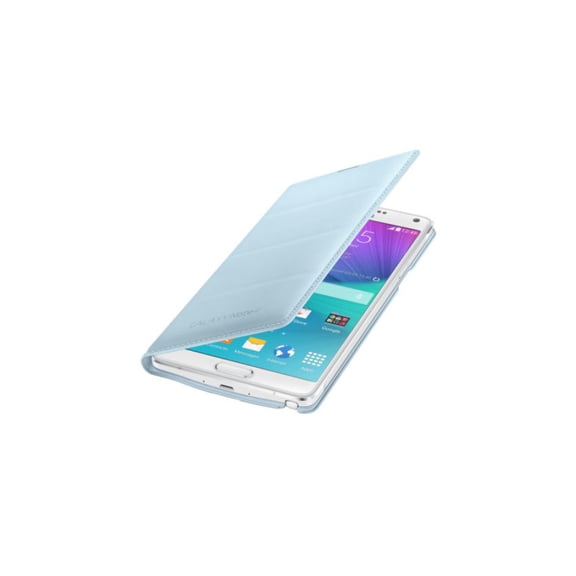 Samsung Galaxy Note 4 Flip Wallet Cover I Color: Mint Green