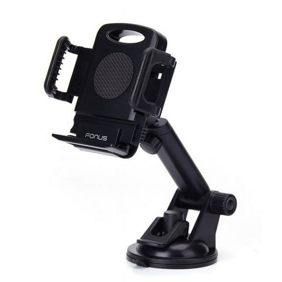 Samsung Galaxy Note 4 Premium Car Mount Holder Windshield Dash Cradle Window Glass Swivel Stand Strong Grip Suction Cup K7K