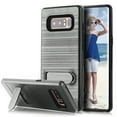 thumbnail image 1 of Samsung Galaxy Note 8 Brushed Shockproof With Kickstand Card Slot Holder Case Cover, 1 of 4