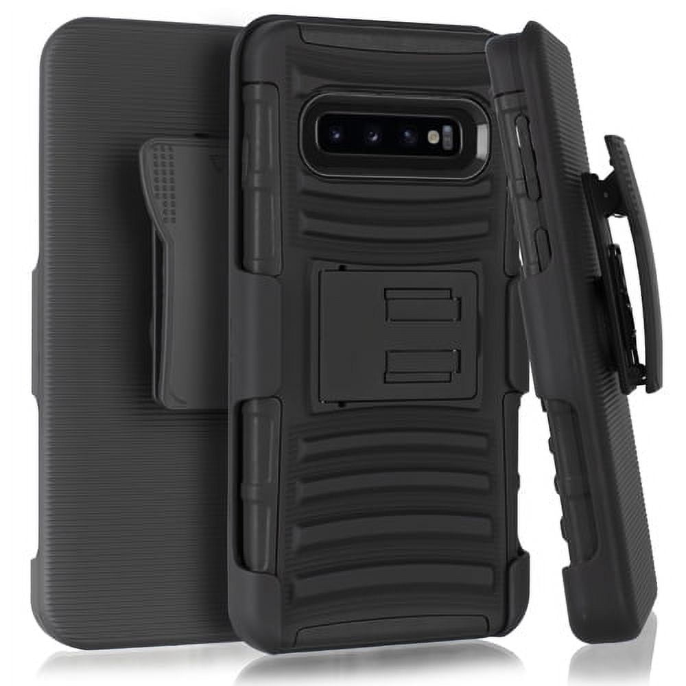 Samsung Galaxy Note 8 Phone Case, Dual Layers Holster] And BuiltIn Kickstand Bundled