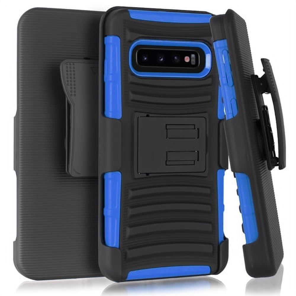 Samsung Galaxy Note 8 Phone Case Dual Layers Combo Holster And Built In Kickstand Bundled 5115