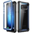 thumbnail image 1 of Samsung Galaxy Note 8 case?i-Blason [Ares Series] Full-body Rugged Clear Bumper Case with Built-in Screen Protector for Samsung Galaxy Note 8 2017 Release (Black/Blue), 1 of 6