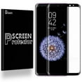 thumbnail image 1 of Samsung Galaxy Note 9 [2-PACK BISEN] 3D Curved Full Cover Screen Protector [Case Friendly], Edge-To-Edge Protect [Black], 1 of 3