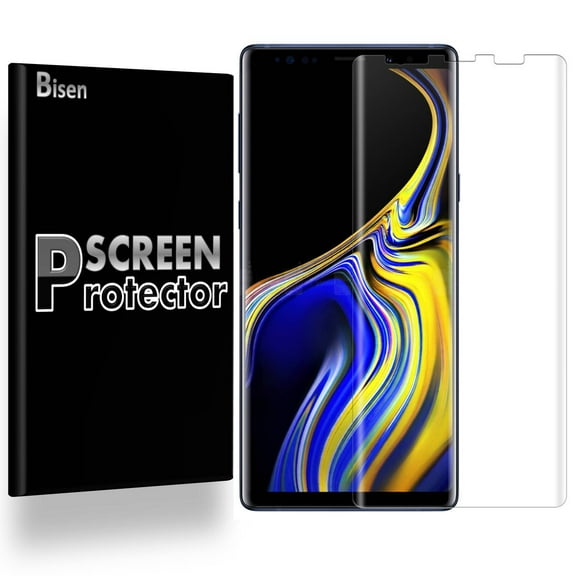 Samsung Galaxy Note 9 (2018 Release) [2-Pack BISEN] Ultra Clear [Full Cover] Screen Protector, Anti-Scratch, Anti-Shock