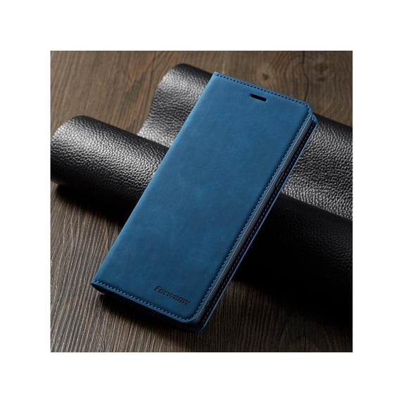 Samsung Galaxy Note 9 Case, Premium PU Leather Cover TPU Bumper with Card Holder Kickstand Hidden Magnetic Shockproof Flip Wallet Case for Galaxy Note 9 6.4 inch