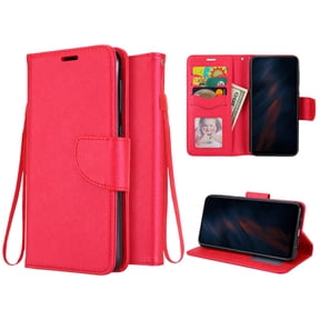 Samsung Galaxy Note 9 Phone Case, Strong Protective Kickstand Wallet Compartments Multi-Function for Samsung Galaxy Note 9 Phone Case Red