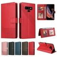 thumbnail image 1 of Samsung Galaxy Note 9 Wallet Case, Dteck Premium Shockproof PU Leather Stand Flip Cover Case Durable Credit Slots Retro Card Holder Folio Cover For Samsung Galaxy Note 9,
Red, 1 of 13