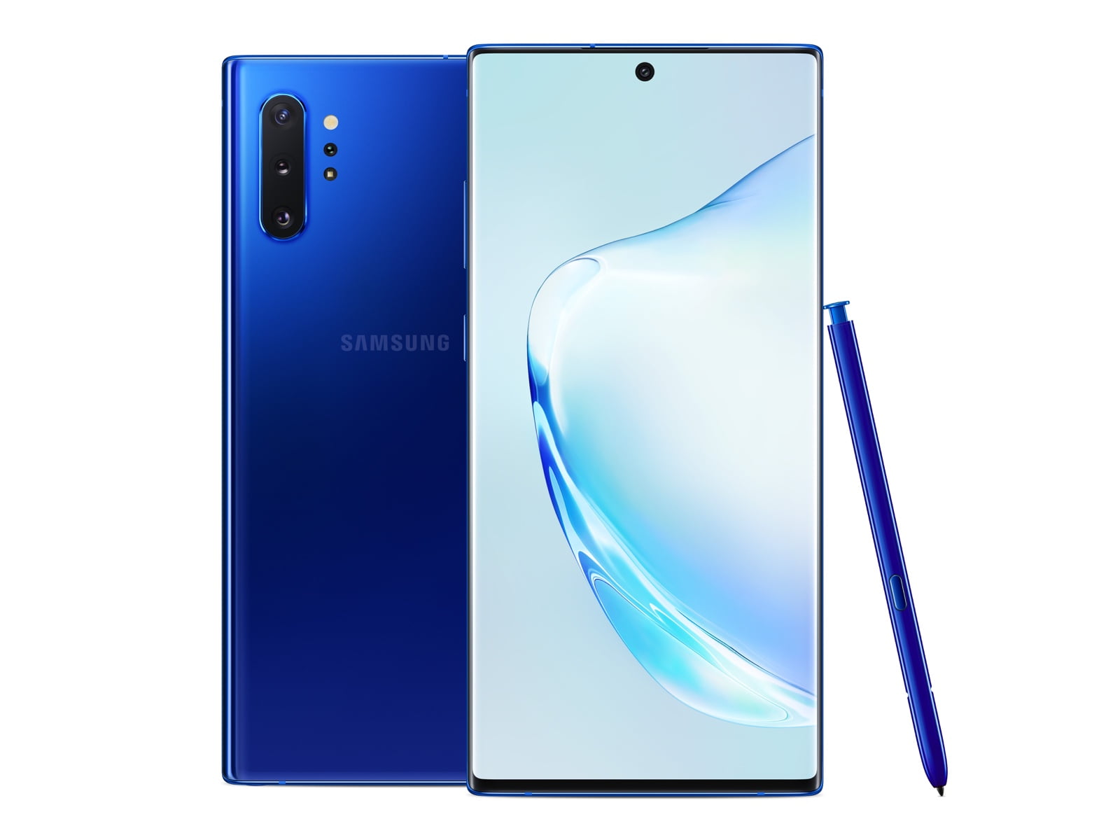 Samsung Galaxy Note10+ N975U 256GB Factory Unlocked Smartphone - Aura Blue