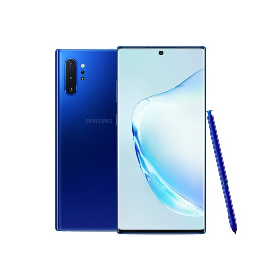 Samsung Galaxy Note10+ N975U 256GB Factory Unlocked Smartphone - Aura Blue