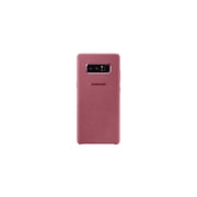 Samsung Galaxy Note8 Alcantara Cover I Color Dark Pink