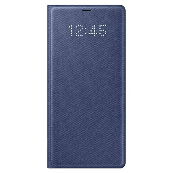 Samsung Galaxy Note8 LED View Wallet Case, Blue