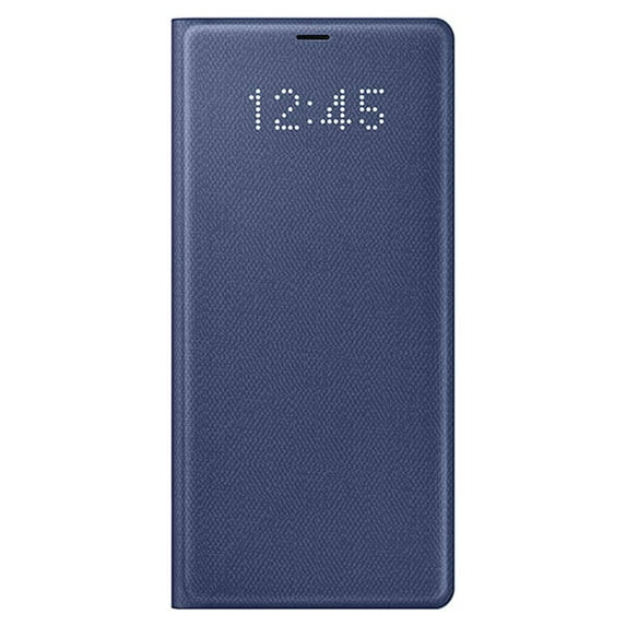 Samsung Galaxy Note8 LED View Wallet Case, Blue