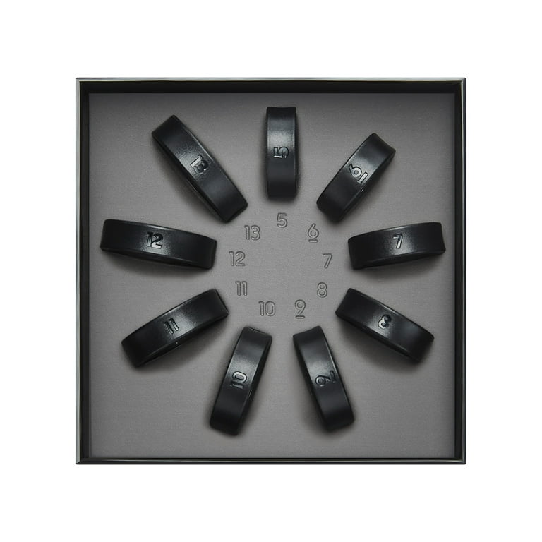 Samsung Galaxy Ring Sizing Kit, Includes 9 Sample Sizes, Black