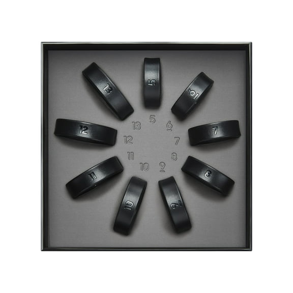 Samsung Galaxy Ring Sizing Kit, Includes 9 Sample Sizes, Black
