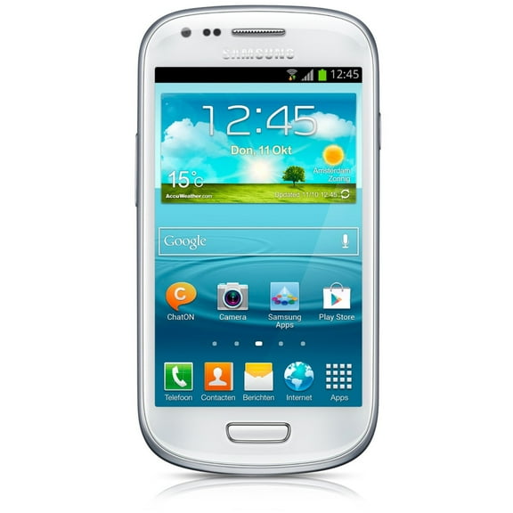 Samsung Galaxy S III Mini GT-I8190 8 GB Smartphone, 4" OLED 800 x 480, 1 GB RAM, Android 4.1 Jelly Bean, 3G, White