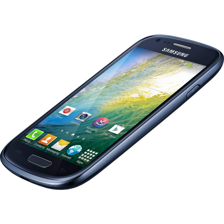 Kig forbi Suradam fordøjelse Samsung Galaxy S III Mini SM-G730A 8 GB Smartphone, 4" OLED 800 x 480, 1 GB  RAM, Android 4.4 KitKat, 4G, Blue - Walmart.com