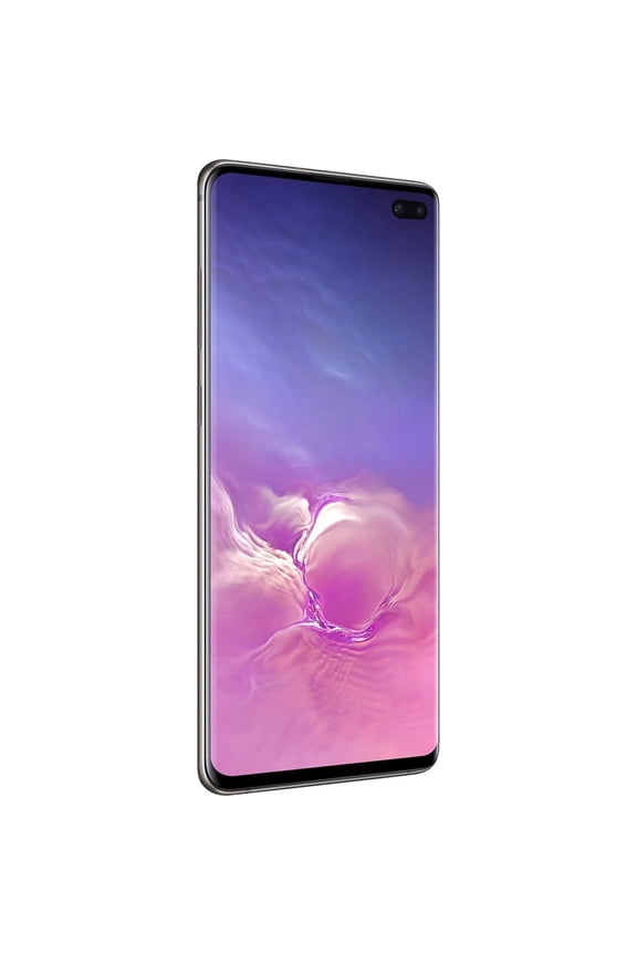 Galaxy S10+ 6.4 Inch Infinity-O Display Factory Unlocked Android Cell Phone, Prism Black