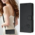 thumbnail image 1 of Samsung Galaxy S10 Plus Case ,Cat PU Leather Crossbody Lanyard Strap RFID Magnetic Wallet Compatible with Samsung Galaxy S10 Plus Cover, 1 of 5