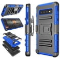 thumbnail image 1 of Samsung Galaxy S10 / S10 Plus / S10e / S10+ Cases Cover Holster Belt, Tekcoo [Hoplite] Shock Absorbing Locking Clip Defender Heavy Full Body Kickstand Carrying Armor Cases Cover, 1 of 6
