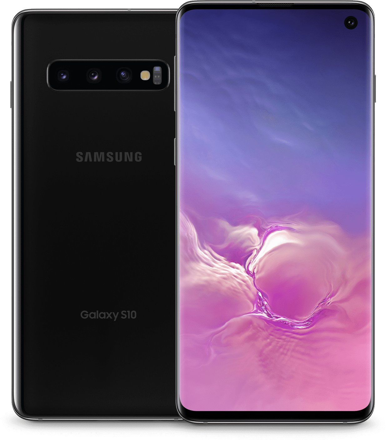 Samsung Galaxy S10 128GB ブラック Restored Samsung SM-G973UZKAXAA Galaxy S10 Factory Phone with