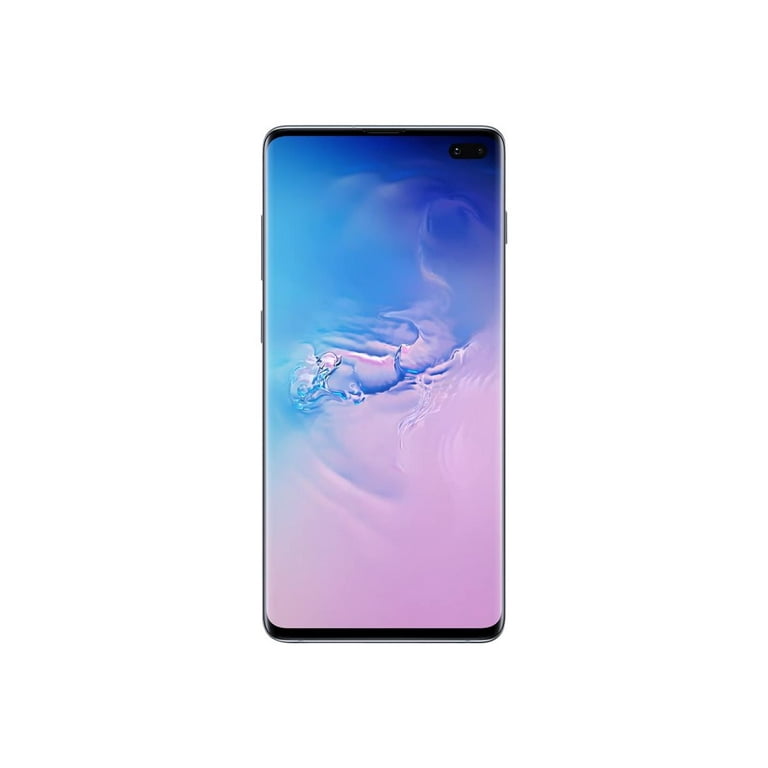 Samsung Galaxy S10+ Unlocked Cell - 4G, 128GB, Prism Blue, 3x Rear