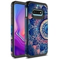 thumbnail image 1 of Samsung Galaxy S10e Case, Rosebono Slim Hybrid Shockproof Hard Cover Graphic Fashion Colorful Skin Cover Armor Case For Samsung Galaxy S10e (Mandala), 1 of 5