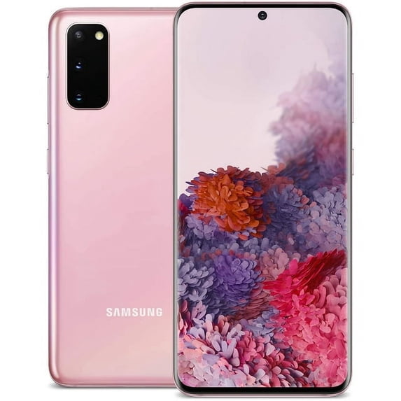 Samsung Galaxy S20 5G SM-G981U1 128GB Pink (US Model) - Factory Unlocked Cell Phone