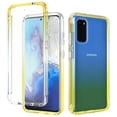 thumbnail image 1 of Samsung Galaxy S20 Case, KAESAR Full-Body Rugged Ultra Transparency Hybrid Protective Case for Samsung Galaxy S20 (Yellow), 1 of 1