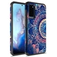 thumbnail image 1 of Samsung Galaxy S20 Case, KAESAR Slim Hybrid Dual Layer Shockproof Hard Cover Graphic Fashion Cute Colorful Silicone Skin Cover Armor Case for Samsung Galaxy S20 (Mandala), 1 of 6