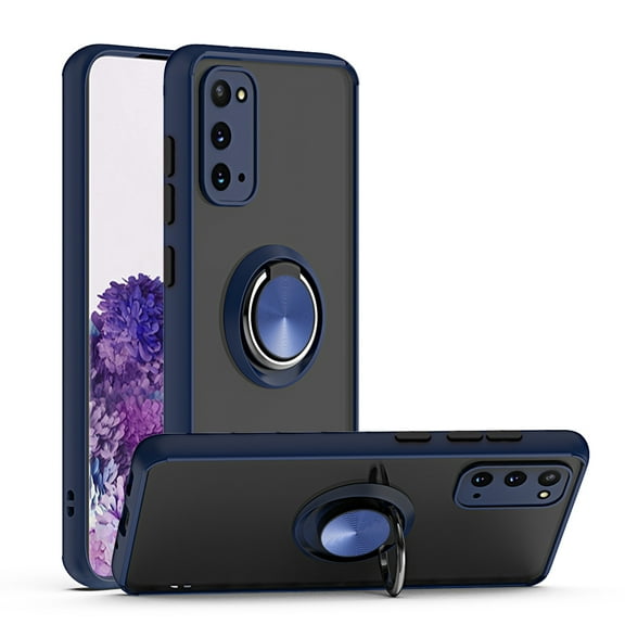 Samsung Galaxy S20 Case,NEW FRONTIER 100% Slim-Fit [Merge] Strong Protective Shock Proof Dual Layer Precise Cutouts Bumper Style Phone Case for Samsung Galaxy S20(Dark Blue)