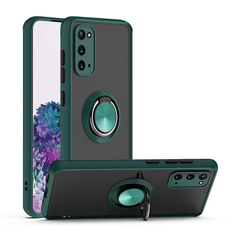 Samsung Galaxy S20 Case,NEW FRONTIER 100% Slim-Fit [Merge] Strong Protective Shock Proof Dual Layer Precise Cutouts Bumper Style Phone Case for Samsung Galaxy S20(Midnight Green)