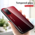 thumbnail image 1 of Samsung Galaxy S20 FE 5G Case, Dteck Slim Fit Lightweight Ultra Thin TPU Bumper Case Glossy Colorful Glass Back Protective Cover Compatible With Samsung Galaxy S20 FE 6.5 inch, 01# Gradient Red, 1 of 7
