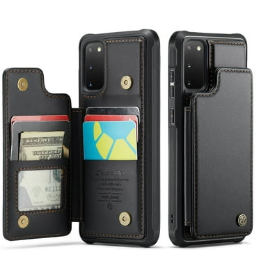 for Samsung Galaxy S20 FE Case with Card Holder, Wallet Case for Women Men with RFID Blocking, Durable Leather Kickstand Magnetic Clasp Shockproof Phone Case for Samsung Galaxy S20 FE