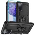 thumbnail image 1 of for Samsung Galaxy S20 FE Case, Samsung S20 FE Case with HD Screen Protector, [Military Grade 16ft. Drop Tested] Ring Shockproof Protective Phone Case for Samsung Galaxy S20 FE,Black, 1 of 7