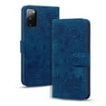 thumbnail image 1 of for Samsung Galaxy S20 FE Wallet Case, Flower Embossed Premium PU Leather Flip Protective Purse Cover with Card Slots Cash Holder and Kickstand for Samsung Galaxy S20 FE (6.5 inch),Blue, 1 of 14